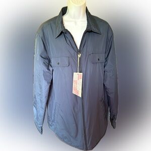 NWT American Threads Men’s Dark Navy Insulated Jacket Size Large